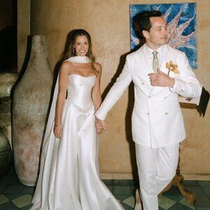 Silk Tulle Neck Scarf Bridal – 4 Yards Long